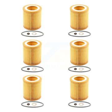 Engine Oil Filter (6 Pack) For BMW X5 X3 328i xDrive X1 323i 320i 335i X6 128i 535i Z4 X4 K56-100310