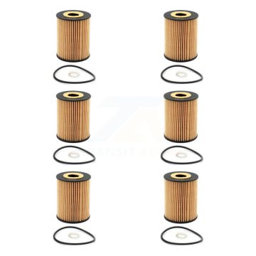 Engine Oil Filter (6 Pack) For Kia Sorento Hyundai Palisade Telluride Sedona Genesis G80 K56-100312