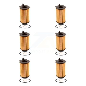 Engine Oil Filter (6 Pack) For Kia Sorento Hyundai Santa Fe Sedona XL Cadenza Azera K56-100315