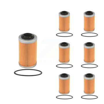 Engine Oil Filter (7 Pack) For Cadillac Chevrolet CTS Camaro Colorado SRX GMC Canyon Saab K56-100319