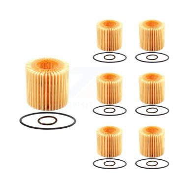 Engine Oil Filter (7 Pack) For Toyota Corolla Matrix C-HR Prius Pontiac Vibe V Prime iM K56-100349