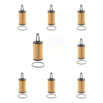 Engine Oil Filter (8 Pack) For Mercedes-Benz ML350 C300 C43 AMG GLE400 GLC43 GLK350 C350 K56-100371