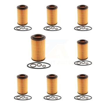 Engine Oil Filter (8 Pack) For Mercedes-Benz GLK350 C300 ML350 C250 E350 C350 E320 C230 K56-100377
