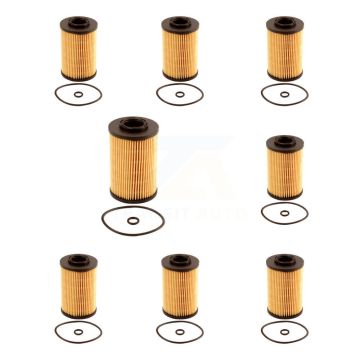 Engine Oil Filter (8 Pack) For Hyundai Santa Fe Genesis Coupe Sonata Kia Veracruz Sedona K56-100386