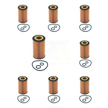 Engine Oil Filter (8 Pack) For Mercedes-Benz Sprinter 2500 GLK250 3500 E250 3500XD ML250 K56-100387
