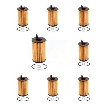 Engine Oil Filter (8 Pack) For Kia Sorento Hyundai Santa Fe Sedona XL Cadenza Azera K56-100395