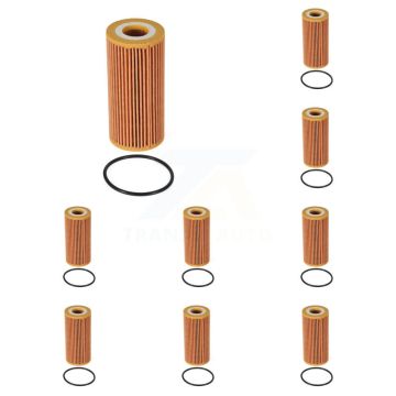 Engine Oil Filter (9 Pack) For Volkswagen Audi Jetta Tiguan Atlas Q5 Golf Q3 Porsche GTI K56-100408