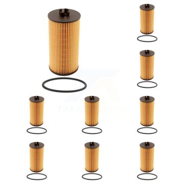 Engine Oil Filter (9 Pack) For Ford F-350 Super Duty F-250 E-350 Excursion Club Wagon K56-100410