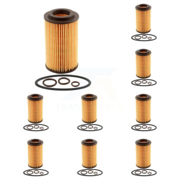 Engine Oil Filter (9 Pack) For Mercedes-Benz GLK350 C300 ML350 C250 E350 C350 E320 C230 K56-100417