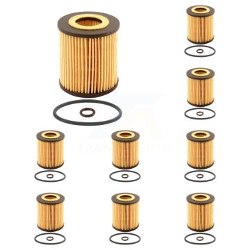 Engine Oil Filter (9 Pack) For Mazda 3 Ford Escape 6 5 Fusion Tribute CX-7 Mercury Milan K56-100420