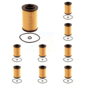 Engine Oil Filter (9 Pack) For Hyundai Santa Fe Genesis Coupe Sonata Kia Veracruz Sedona K56-100426