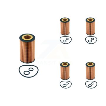 Engine Cartridge Oil Filter (5 Pack) For Mercedes-Benz Sprinter 2500 GLK250 3500 E250 K56-100437