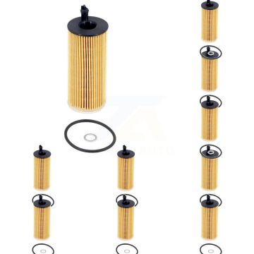 Engine Oil Filter (10 Pack) For BMW X5 X3 328d xDrive 535d 740Ld K56-100442