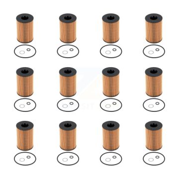 Engine Oil Filter (12 Pack) For BMW X5 X6 Land Rover X7 Range 750i xDrive M5 Sport M550i K56-100467