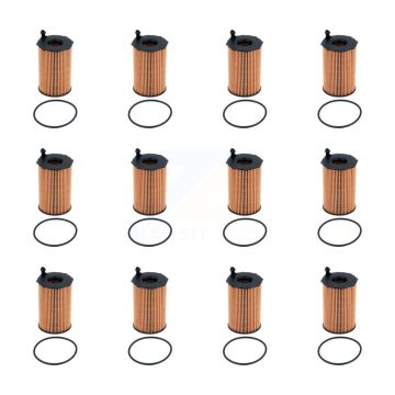 Engine Oil Filter (12 Pack) For Audi Q5 Volkswagen Touareg Porsche Cayenne Q7 A6 Quattro K56-100471