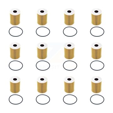 Engine Oil Filter (12 Pack) For Porsche 911 Cayenne Macan Panamera BMW M5 M6 K56-100472