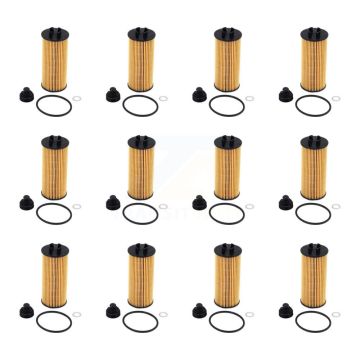 Engine Oil Filter (12 Pack) For Mini BMW X1 Cooper Countryman X2 Clubman i8 K56-100475