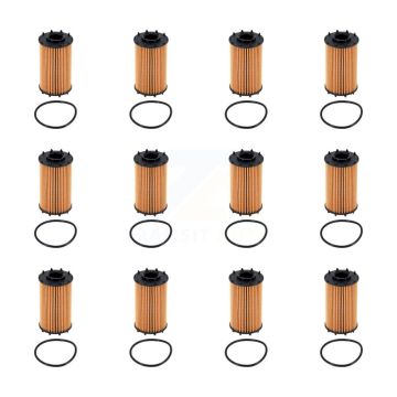 Engine Oil Filter (12 Pack) For Audi Porsche Macan Cayenne SQ5 Q7 S5 Q8 Panamera S4 RS5 K56-100478