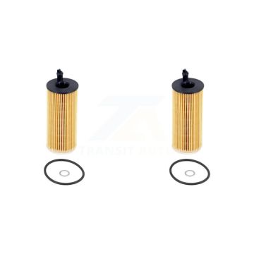 Engine Cartridge Oil Filter (2 Pack) For BMW X5 X3 328d xDrive 535d 740Ld K56-100481