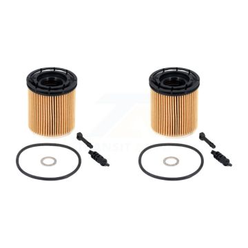 Engine Cartridge Oil Filter (2 Pack) For Hyundai Kia Tucson Elantra Kona Venue Santa Fe K56-100483