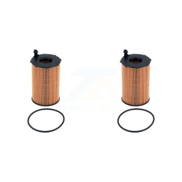 Engine Cartridge Oil Filter (2 Pack) For Audi Q5 Volkswagen Touareg Porsche Cayenne Q7 A6 K56-100484