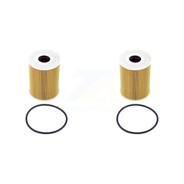 Engine Cartridge Oil Filter (2 Pack) For Porsche 911 Cayenne Macan Panamera BMW M5 M6 K56-100485