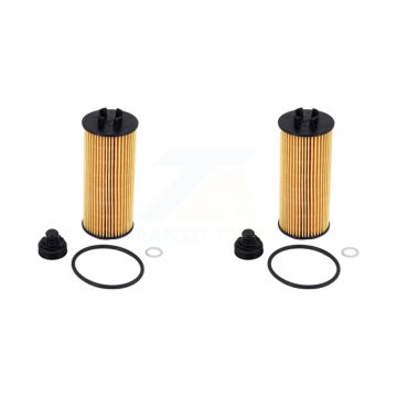 Engine Cartridge Oil Filter (2 Pack) For Mini BMW X1 Cooper Countryman X2 Clubman i8 K56-100488