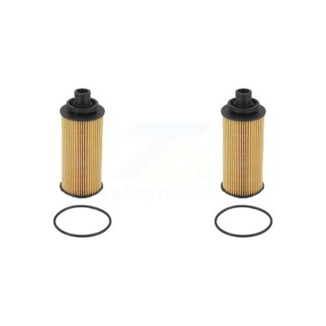 Engine Cartridge Oil Filter (2 Pack) For 2016-2022 Chevrolet Colorado GMC Canyon 2.8L K56-100489