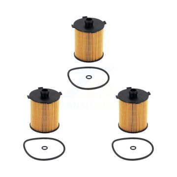 Engine Cartridge Oil Filter (3 Pack) For Volvo XC60 XC90 XC40 S60 V60 Cross Country V90 K56-100503