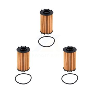 Engine Cartridge Oil Filter (3 Pack) For Audi Porsche Macan Cayenne SQ5 Q7 S5 Q8 Panamera K56-100504