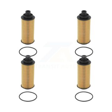 Engine Cartridge Oil Filter (4 Pack) For 2016-2022 Chevrolet Colorado GMC Canyon 2.8L K56-100515