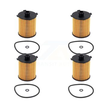Engine Cartridge Oil Filter (4 Pack) For Volvo XC60 XC90 XC40 S60 V60 Cross Country V90 K56-100516