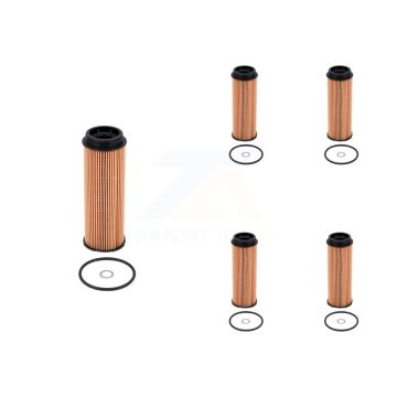Engine Cartridge Oil Filter (5 Pack) For BMW X3 X5 X4 X7 X6 M340i xDrive 340i 540i M240i K56-100521