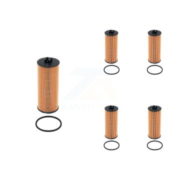 Engine Cartridge Oil Filter (5 Pack) For Mercedes-Benz G63 AMG GLE63 S CLS550 E63 E550 GT K56-100525