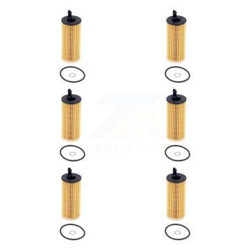Engine Oil Filter (6 Pack) For BMW X5 X3 328d xDrive 535d 740Ld K56-100533