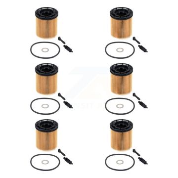 Engine Oil Filter (6 Pack) For Hyundai Kia Tucson Elantra Kona Venue Santa Fe Sportage K5 K56-100535