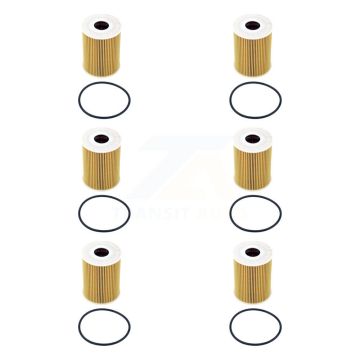 Engine Oil Filter (6 Pack) For Porsche 911 Cayenne Macan Panamera BMW M5 M6 K56-100537