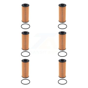 Engine Oil Filter (6 Pack) For Mercedes-Benz G63 AMG GLE63 S CLS550 E63 E550 SL550 CLA45 K56-100538