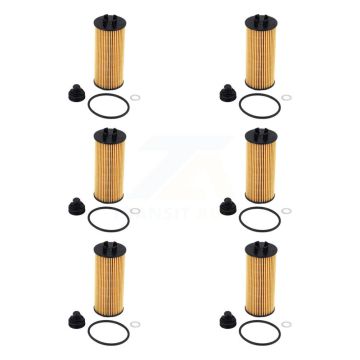 Engine Oil Filter (6 Pack) For Mini BMW X1 Cooper Countryman X2 Clubman i8 K56-100540