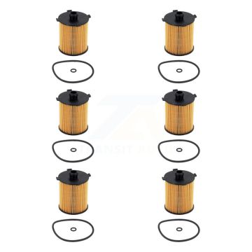Engine Oil Filter (6 Pack) For Volvo XC60 XC90 XC40 S60 V60 Cross Country V90 S90 XC70 K56-100542