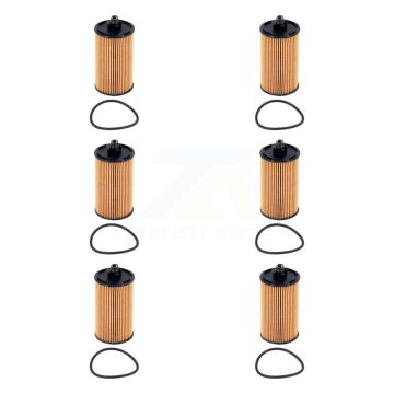 Engine Oil Filter (6 Pack) For Chevrolet Cruze Buick Encore Trax Sonic Malibu Limited K56-100544