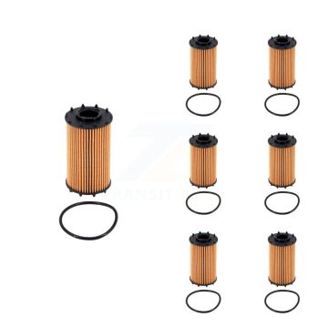 Engine Oil Filter (7 Pack) For Audi Porsche Macan Cayenne SQ5 Q7 S5 Q8 Panamera S4 RS5 A6 K56-100556