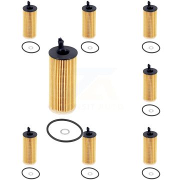 Engine Oil Filter (8 Pack) For BMW X5 X3 328d xDrive 535d 740Ld K56-100559