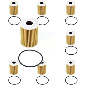 Engine Oil Filter (8 Pack) For Porsche 911 Cayenne Macan Panamera BMW M5 M6 K56-100563