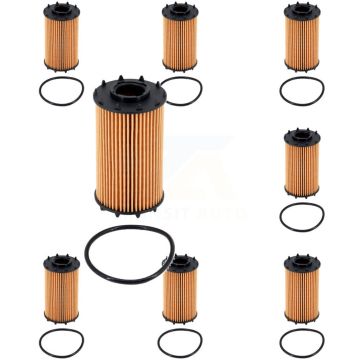 Engine Oil Filter (8 Pack) For Audi Porsche Macan Cayenne SQ5 Q7 S5 Q8 Panamera S4 RS5 A6 K56-100569