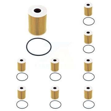Engine Oil Filter (9 Pack) For Porsche 911 Cayenne Macan Panamera BMW M5 M6 K56-100576