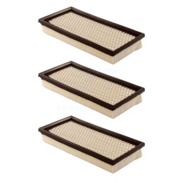 Air Filter (3 Pack) For Dodge Volkswagen Plymouth Caravan Grand Cabriolet Chrysler Ford & K57-100421