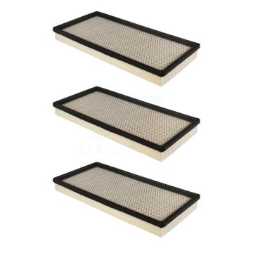 Air Filter (3 Pack) For Chevrolet GMC K1500 Corvette C1500 K2500 C2500 Express 3500 K3500 K57-100430