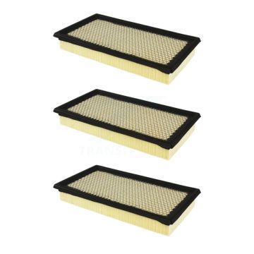 Air Filter (3 Pack) For Ford Explorer Edge Lincoln Fusion Mazda MKX Flex 6 Taurus Police K57-100449