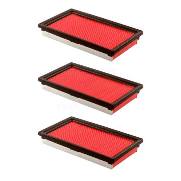 Air Filter (3 Pack) For Nissan Versa INFINITI Q50 NV200 Cube Chevrolet City Express K57-100501